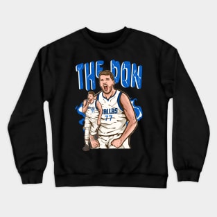 Luka Doncic The Don Cartoon Crewneck Sweatshirt